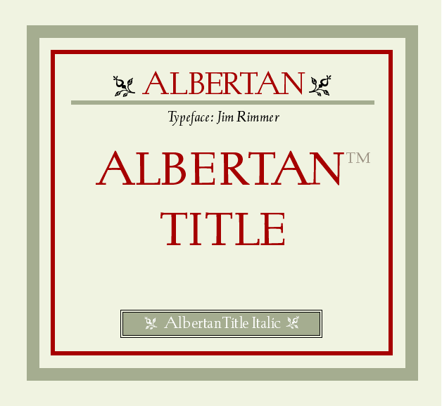 ALBERTAN TITLE