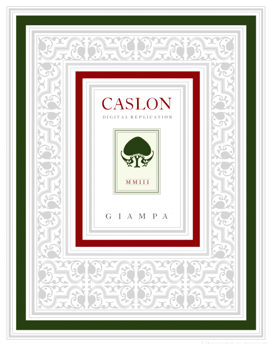 William Caslon & Sons