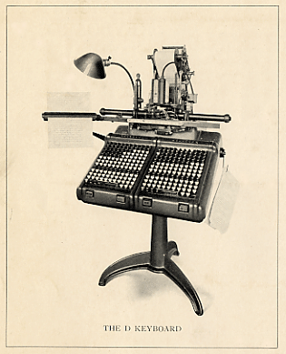 MONOTYPE KEYBOARD
