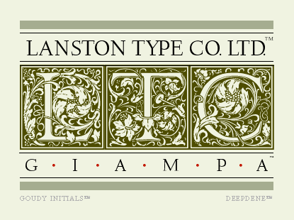 Goudy Initials Font