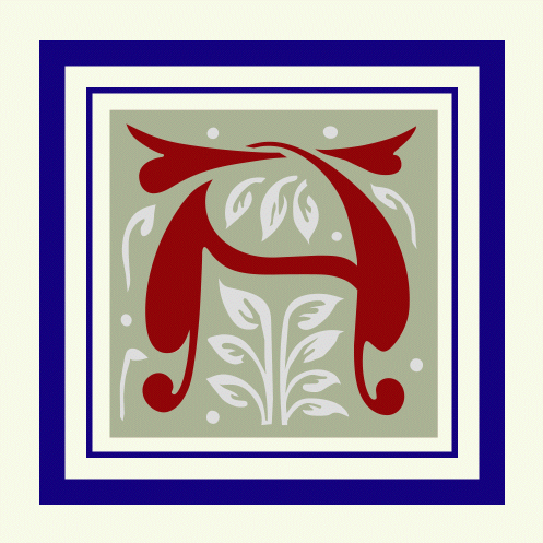 Jacobean Initials Font