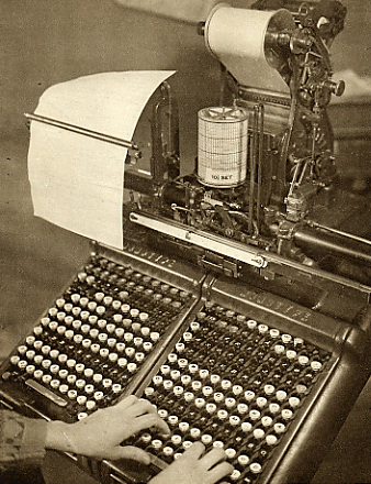 LANSTON MONOTYPE KEYBOARD