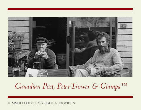 Peter Trower, Pete the Poet