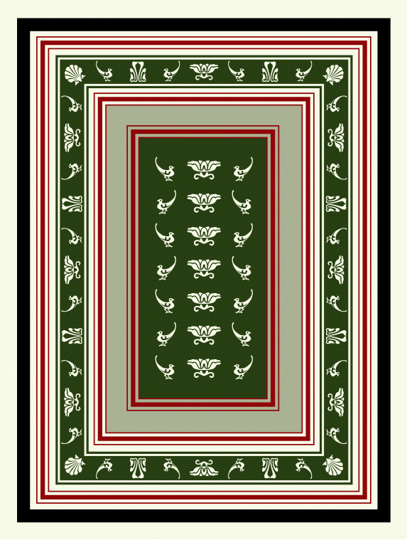 Water Garden Printers Fleurons